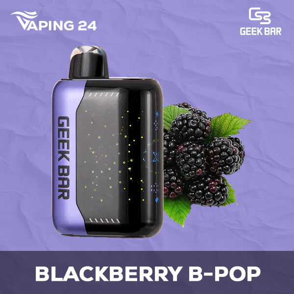 Geek Bar Pulse X Blackberry B-Pop Flavor - Disposable Vape