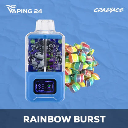 CrazyAce B15000 Rainbow Burst Flavor - Disposable Vape