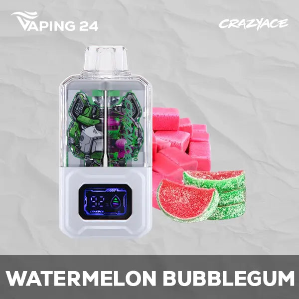 CrazyAce B15000 Watermelon Bubblegum Flavor - Disposable Vape