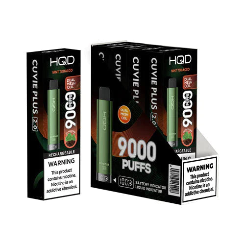 HQD Cuvie Plus 2.0 - Mint Tobacco